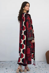 LAWN PRINTED SHIRT WITH PRINTED DUPATTA AND TROUSER EC108