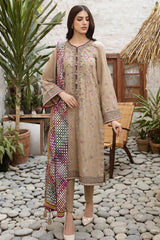 Lawn Airjet 3 Piece Shirt, Trousers & Dupatta EC111