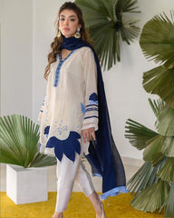 Fabric Lawn Airjet 3 Piece Shirt, Trousers & Dupatta EC40