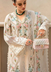 CRIMSON 3PC LAWN EMBROIDERED WITH CHIFFON EMBROIDERED DUPATTA LC14