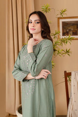 JAZMIN 3PC LAWN EMBROIDERED SHIRT WITH LAWN EMBROIDERED DUPATTA AND LAWN TROUSER LC15