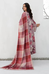 Zara Shahjahan Fabric KARANDI  Beautiful Printed All Over Collection MU2