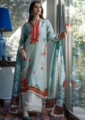 Deepak Perwani Fabric Retro Silk 3 Piece - Party Wear