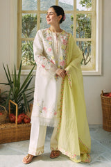 Lawn Airjet 3 Piece Shirt, Trousers And Dupatta EC418