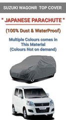 Suzuki Wagon-R Top Cover Fabric - Japanese PARACHUTE 100% Dust and Waterproof