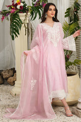 Fabric Organza with Grip Trousers Atal Inner 3 Piece Shirt, Trousers & Dupatta EC170