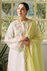 Lawn Airjet 3 Piece Shirt, Trousers And Dupatta EC418