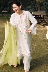 Lawn Airjet 3 Piece Shirt, Trousers And Dupatta EC418