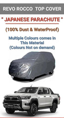 Toyota Hilux Single & Double Cabin Top Cover Fabric - Japanese PARACHUTE 100% Dust and Waterproof