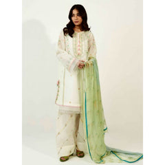 Lawn Airjet Quality 3 Piece Shirt Trousers Dupatta SC2