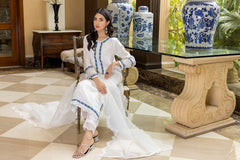 Lawn Airjet Quality 3 Piece Shirt, Trousers & Dupatta EC1