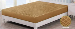 Quilted Mattress Cover Water Proof For King Size  Micro Fabric Size =King Size Double Bed (72*78) Fril 10 Inch Export Quality Stiched Quality 100% Guaranteed