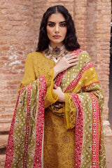 Fabric Lawn 3 Piece Shirt Trousers And Dupatta SC8