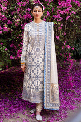 Lawn Airjet 3 Piece Shirt, Trousers & Dupatta EC114