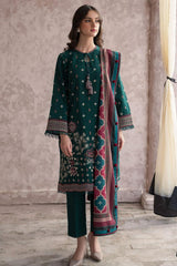 Lawn 3 Piece Shirt Trousers And Dupatta SC21