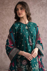 Lawn 3 Piece Shirt Trousers And Dupatta SC21