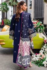 LAWN EMBROIDERED WITH COTTON SILK PTINT DUPATTA EC78