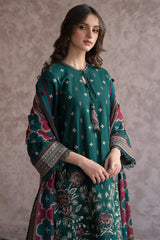 Lawn 3 Piece Shirt Trousers And Dupatta SC21