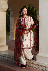 Fabric Dhanak 3 Piece Shirt Trousers Dupatta W02538