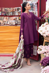 Sapphire Fabric Lawn Airjet 3 Piece Shirt Trousers and Dupatta ML35