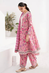 Lawn Airjet 3 Piece Shirt, Trousers & Dupatta EC495