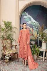 Lawn 3 Piece Shirt Trousers And Dupatta SC32