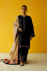 Zara Shahjahan Stuff DHANAK 3 Piece Shirt Trousers & Dupatta M516
