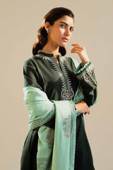 Lawn Airjet 3 Piece Shirt, Trousers And Dupatta EC407