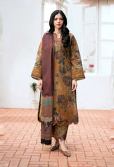 Lawn Airjet 3 Piece Shirt, Trousers & Dupatta EC850