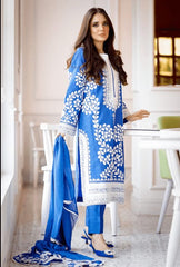 Lawn Airjet 3 Piece Shirt, Trousers & Dupatta EC21