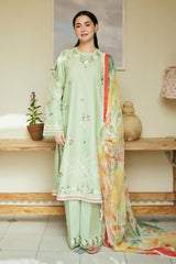 Lawn Airjet 3 Piece Shirt, Trousers & Dupatta EC498