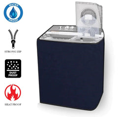 Zipper Washing Machine Waterproof Cover All Sizes Available