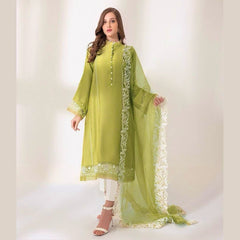Zara Shahjahan Fabric Lawn Airjet 3 Piece Shirt, Trousers & Dupatta EC24