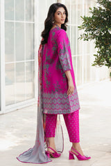 Fabric Lawn Airjet 3 Piece Shirt Trousers & Dupatta EC120