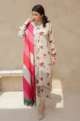 Lawn Airjet 3 Piece Shirt, Trousers & Dupatta EC26