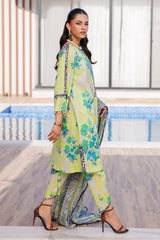 Fabric Lawn Airjet 3 Piece Shirt Trousers & Dupatta EC122