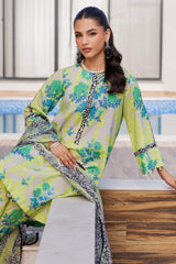 Fabric Lawn Airjet 3 Piece Shirt Trousers & Dupatta EC122