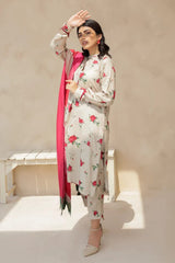 Lawn Airjet 3 Piece Shirt, Trousers & Dupatta EC26