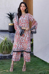 Fabric Lawn Airjet 3 Piece Shirt Trousers & Dupatta EC924