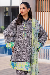 Lawn Airjet 3 Piece Shirt Trousers & Dupatta EC925