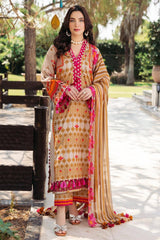 Lawn Airjet 3 Piece Shirt Trousers & Dupatta EC926