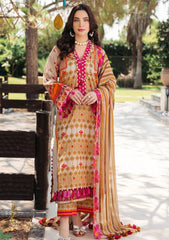 Lawn Airjet 3 Piece Shirt Trousers & Dupatta EC926