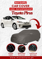 Toyota Prius 2015-2024 Car Top Cover Waterproof & Dust-proof Silver Spray Coated with Free Bag